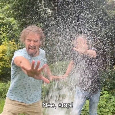 natgespoten tekst